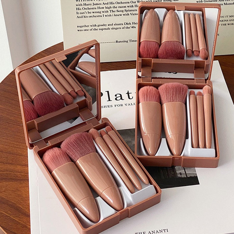 MINI KIT PINCEL DE MAQUIAGEM MAKEONE - COM ESPELHO