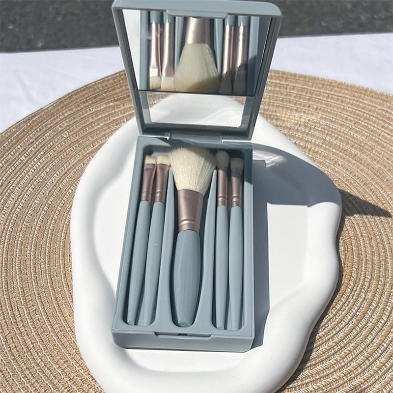 KIT 5 PINCÉIS DE MAQUIAGEM MAKEONE - COM ESPELHO