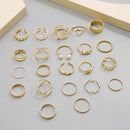 KIT 22 ANÉIS MINIMALISTA